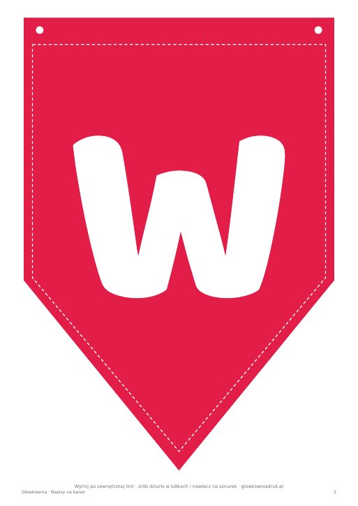 Napis na baner: Witamy