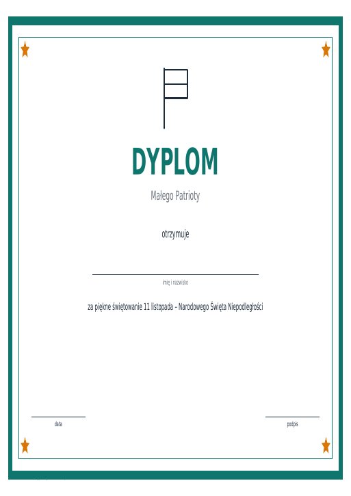 Dyplomy na 11 listopada