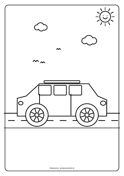 Kolorowanki: Terenówki i SUV-y do druku, zestaw 2
